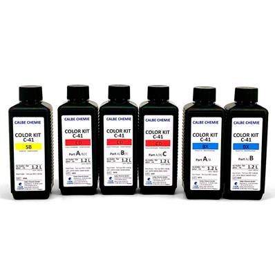 Kit de développement couleur Calbe Color Kit C 41 1 2L Tetenal