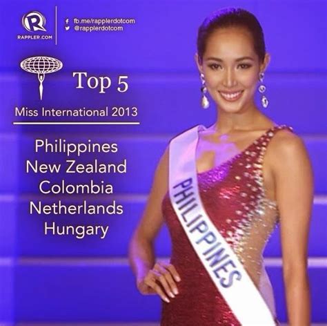 Bea Rose Santiago Miss International 2013