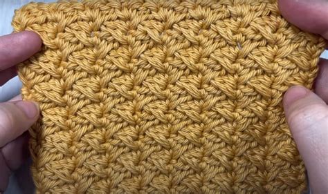 How To Crochet Spiked Sedge Stitch For Beginners Tutorial The Newlywed