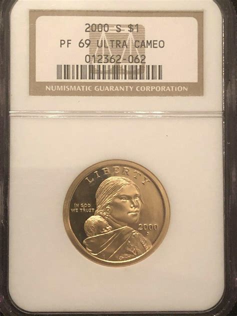 S Proof Sacagawea Dollar Ngc Pf Ultra Cameo