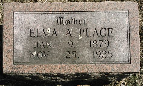 Elma Anna Delong Place Find A Grave Memorial