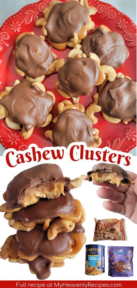 cashew clusters recipe easy christmas candy recipes chocolate candy
