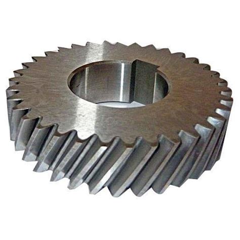 Round Heavy Vehicle Mild Steel Helical Gears For Automobile Industry