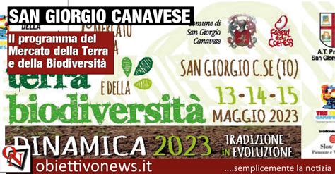 San Giorgio Canavese Mercato Della Terra E Della Biodiversit Programma