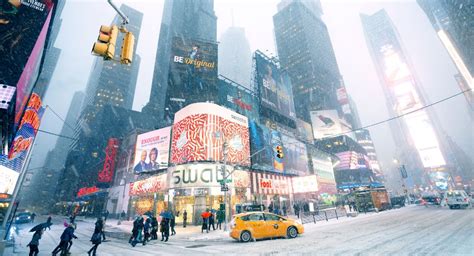 Inverno Nova York e 4 razões para curtir o frio na cidade Você na Neve