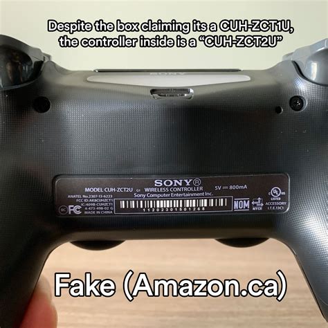 Ordered a PS4 controller from Amazon.ca - got a knock-off instead | ResetEra