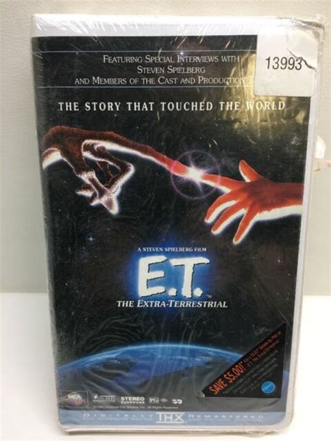 E T The Extra Terrestrial VHS 1996 Clamshell For Sale Online EBay