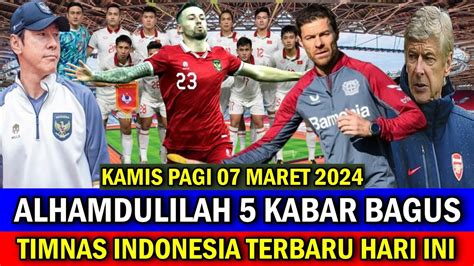 Kabar Timnas Indonesia Hari Ini Kamis Pagi Maret Berita