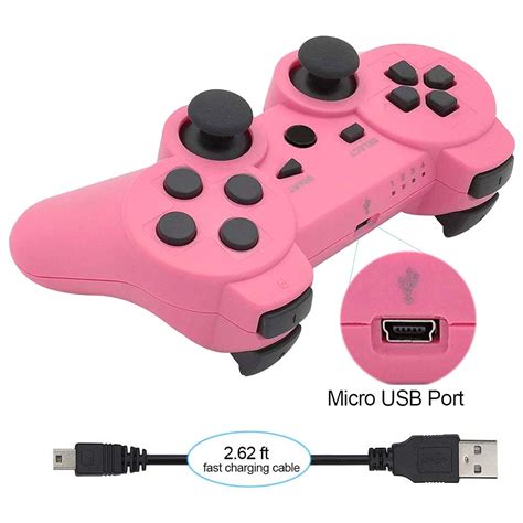 Pink Ps3 Controller