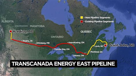 Transcanada Seeking Suspension Of Application For Energy East Pipeline