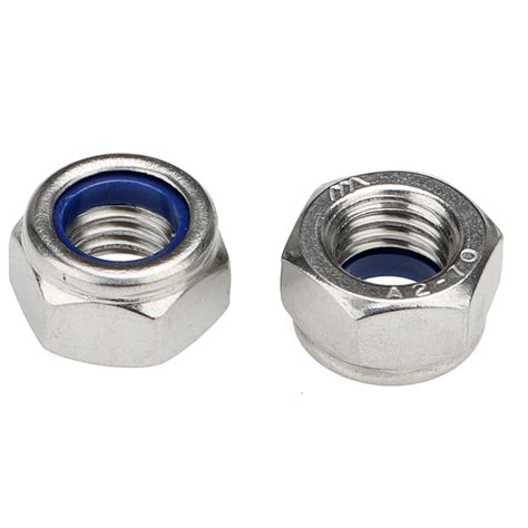 Din 985 Iso 7040 Iso 10511 Galvanized Hexagon Lock Nut Nylock Nut With