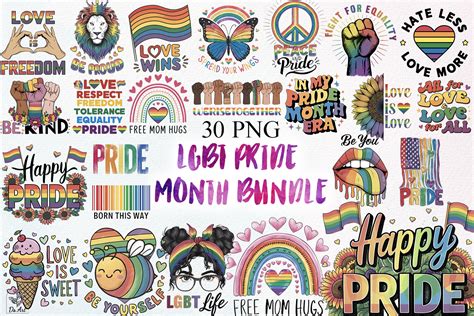 Lgbt Pride Month Bundle Sublimation Graphic By Ds Art Creative Fabrica