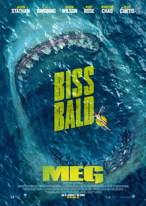 The Meg Film Poster • What The Film