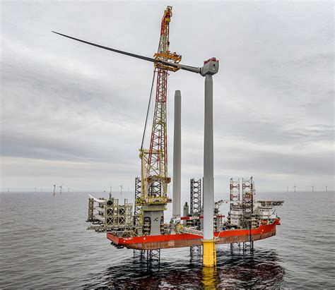 Moray West Installation Of The First Turbines On The Offshore Wind Farm