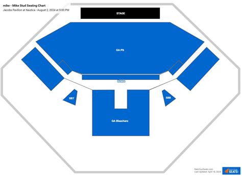 Jacobs Pavilion At Nautica Seating Chart RateYourSeats