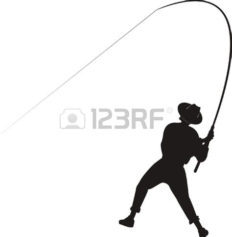 Fly Fishing Silhouette at GetDrawings | Free download