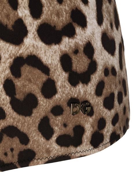 Dolce Gabbana Badeanzug Mit Leoparden Print Braun FARFETCH DE