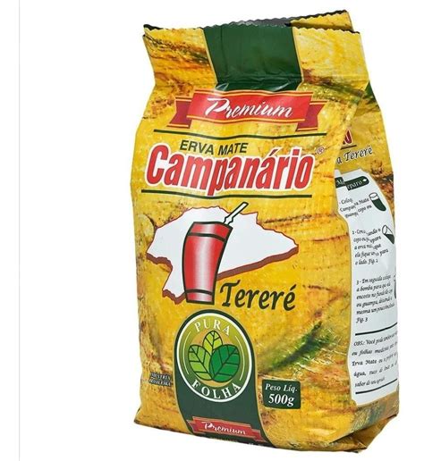 Erva Campanário Mate P tereré Pura Folha Parcelamento sem juros