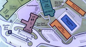 Yosemite Valley lodge map with pool and a few buildings – Mary Donahue