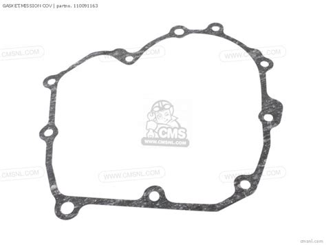 GASKET MISSION COV MCA For ZX1100A2 1984 EUROPE UK FR GR IT NR SD