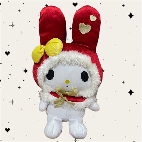 MY MELODY RED PLUSH, Hobbies & Toys, Toys & Games on Carousell