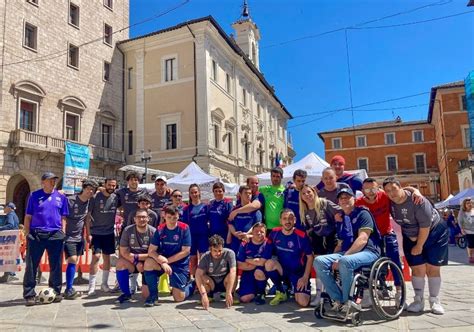 Lo Special Football Fa Tappa A Rieti Per Una Giornata Di Sport E