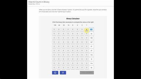 How To Convert Decimal To Binary Using Binary Calculator Youtube