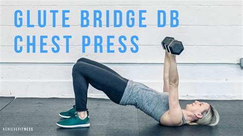 Glute Bridge Iso Db Floor Press Youtube