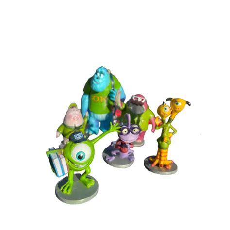 Monsters University Disney Pixar Sully Mike Wazowski Pvc Figure Set