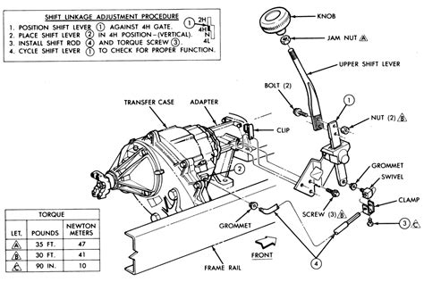 Np241 Transfer Case Diagram