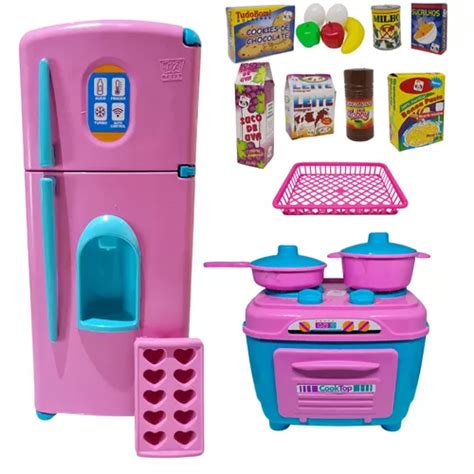 Kit De Cocina Infantil Juguete Completo Piezas Comida Mercadolibre