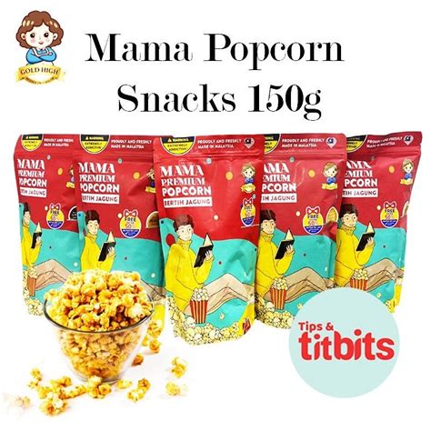 Mama Premium Popcorn Snacks 150g 6 Flavour Exp 2024 June Shopee