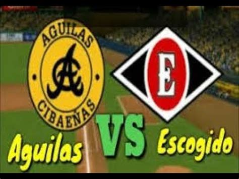 Tigueres Del Licey Vs Aguilas Cibae As En Vivo Lidom Youtube