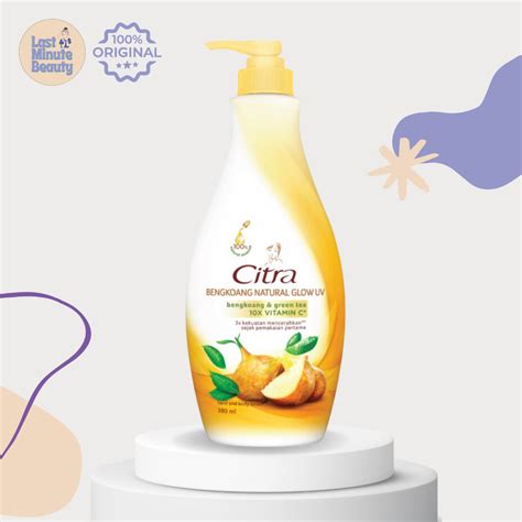 Jual Citra Bengkoang Natural Glow Uv 380ml Shopee Indonesia