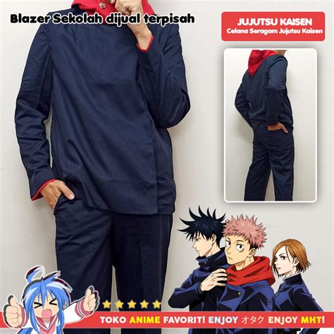 Jujutsu Kaisen Anime Toge Inumaki Cosplay Costume Toppants Halloween