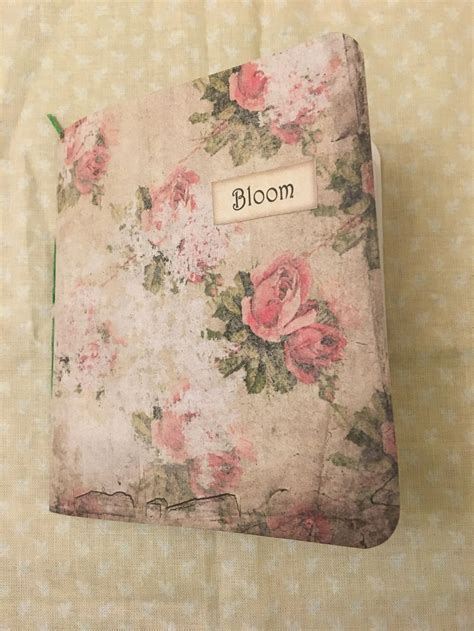 Shabby Rose Folio Etsy