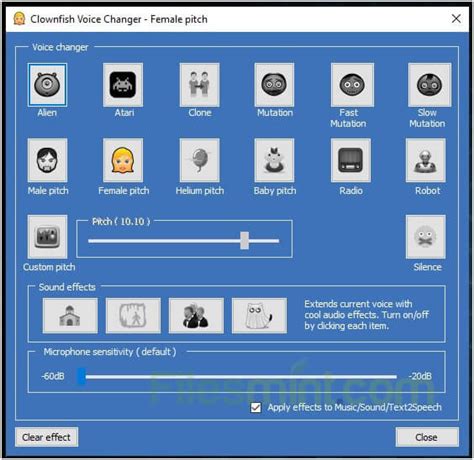 Clownfish Voice Changer Download (2024 Latest) for Windows 11, 10, 8, 7