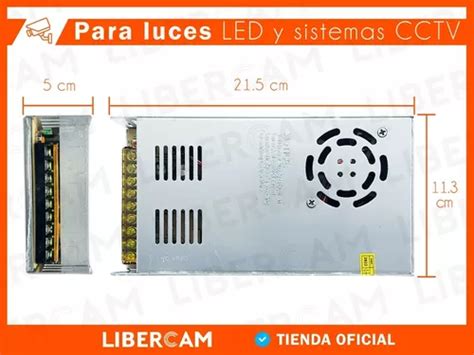 Fuente Switching 24v 20a Para Tira Led Camara Cctv Seguridad En Venta