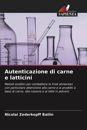 Pdf Autenticazione Di Carne E Latticini By Nicolai Zederkopff Ballin