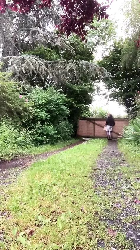 Dressed With A White Skirt And Orange Striped Blouse For A Night Out Gay Porn XHamster