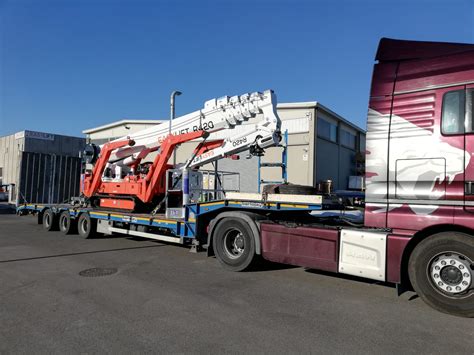 SkyLift Delivers 5 Easy Lift Spiders from 26 to 42 m in Lazio and