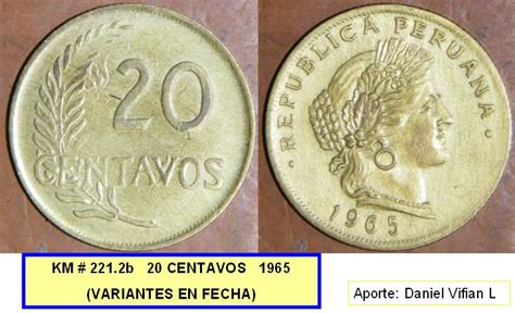 Numismatica Del Peru Monedas Peruanas Peruvian Coins Centavos