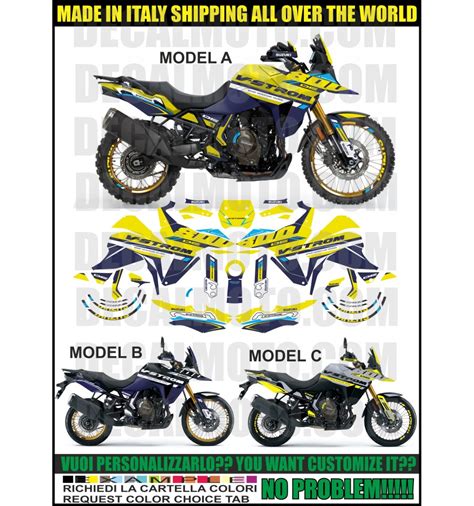 Kit Stickers Vstrom De Team Suzuki