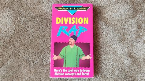 Rock N Learn Division Rap Vhs Opening Closing Youtube