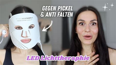 Neu Led Maske F Rs Gesicht Im Live Test Haut Verbessern Glow Up