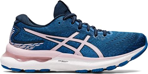 Amazon ASICS Tenis Para Correr De Mujer Gel Nimbus 24 Azul