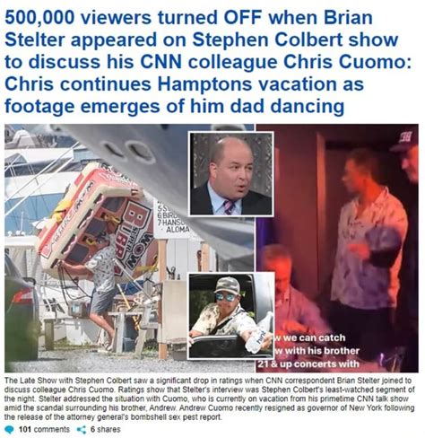 500000 Viewers Turned Off When Brian Stelter Appeared On Stephen