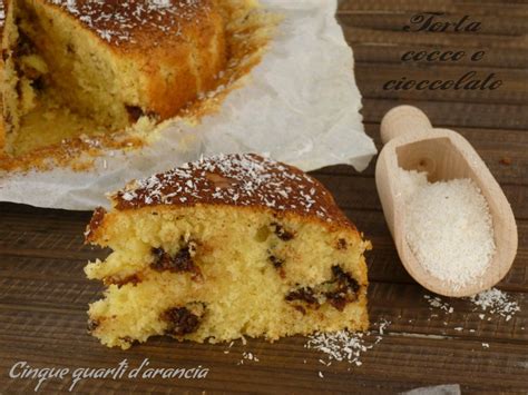 Torta Cocco E Cioccolato Sofficissima E Semplice Da Preparare Cibo