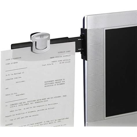 3m Monitor Mount Document Clip Copyholders 3m