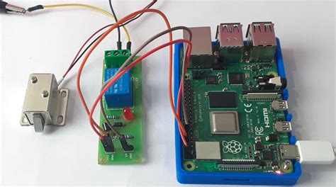 Iot Based Solenoid Door Lock Using Raspberry Pi 4